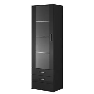 Soho S1 Black Modern 24" Bookcase by Meble Furniture