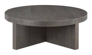 Folke Light Brown Round Coffee Table by Moe's Home Collection
