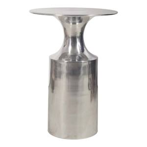 Rassa Polished Silver Accent Table by Moe's Home Collection