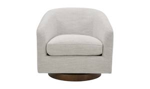 Oscy Splashed White Swivel Chair by Moe's Home Collection