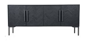 Fishbone Black Sideboard by Moe's Home Collection