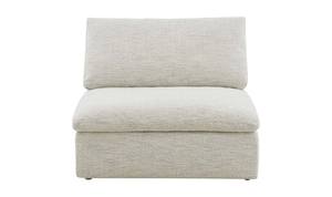 Clay Neverfear Fabric Coastside Sand Slipper Chair by Moe's Home Collection