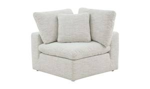 Terra Condo Neverfear Fabric Coastside Sand Corner Chair by Moe's Home Collection