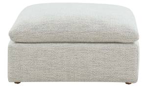 Terra Condo Neverfear Fabric Coastside Sand Ottoman by Moe's Home Collection