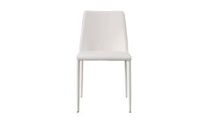 Nora White Pu Dining Chair (Set of 2) by Moe's Home Collection