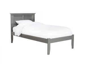 Madison Atlantic Gray Platform Bed by Atlantic Furniture