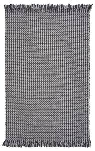Maui Grey Houndstooth Area Rug by KAS Rugs