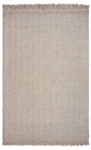 Maui Oatmeal Herringbone Area Rug by KAS Rugs