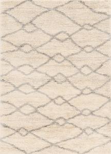 Merino Ivory/Grey London Area Rug by KAS Rugs