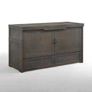 [NYC Deal] Cube Queen Murphy Cabinet Bed Stonewash by Night & Day Furniture