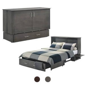 Sagebrush Queen Murphy Cabinet Bed by Night & Day Furniture