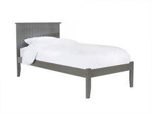 Nantucket Atlantic Gray Platform Bed by Atlantic Furniture