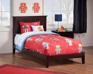 Nantucket Espresso Platform Bed by Atlantic Furniture