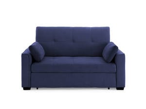 Nantucket Loveseat Full Size Sleeper Navy by Night & Day Furniture