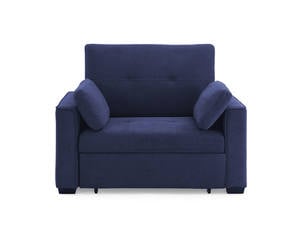 Nantucket Twin Size Sleeper Navy by Night & Day Furniture