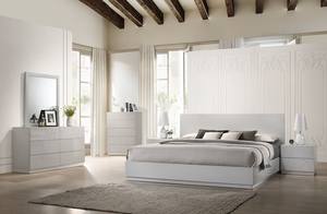 Naples Gray Bedroom Set by J&M Furniture