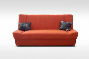 Natalia Orange Wersalka Sofa Sleeper by Skyler Designs