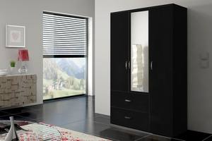 Orlando 47 Inch Black Wardrobe by Skyler Designs