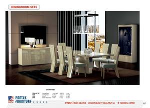 DT 68-78 Inch/98 Inch Rectangular Extendable 78 Inch - 98 Inch Dining Table by Pantek Furniture