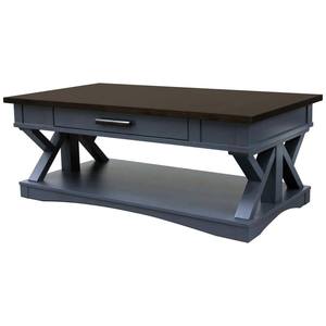 Americana Modern Denim Cocktail Table by Parker House Furniture