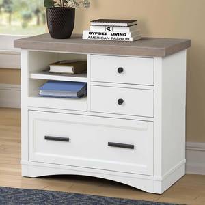 Americana Modern Cotton Functional File w/Power Center by Parker House Furniture