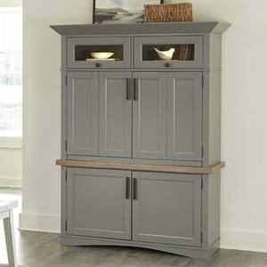 Americana Modern Dove Workstation w/Led Light by Parker House Furniture