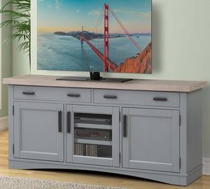 Americana Modern Dove 63 Inch TV Console by Parker House Furniture