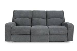 [NYC Deal] Polaris Bizmark Grey Power Sofa by Parker House Furniture