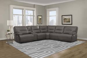 Spartacus Haze 6pc Sofa Set by Parker House Furniture