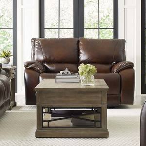 Vail Burnt Sienna Power Loveseat by Parker House Furniture
