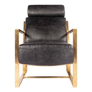 Paradiso Chair Onyx Black Leather by Moe's Home Collection
