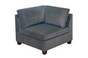 F6817 Grey Chenille Corner Wedge by Poundex