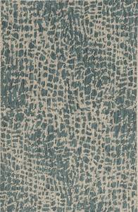 Provo Teal Safari Area Rug by KAS Rugs