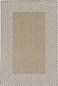 Provo Natural Greek Key Area Rug by KAS Rugs