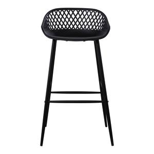 Piazza Outdoor Barstool Black (Set of 2) by Moe's Home Collection