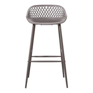 Piazza Outdoor Barstool Grey (Set of 2) by Moe's Home Collection