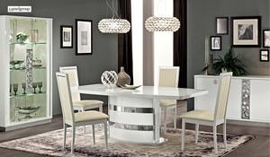 Roma White Side Chair (Set of 2) by ESF