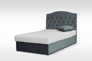 Julia Gray Full Size Bed by Skyler Designs
