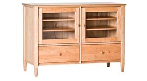Shaker 50 Inch Deluxe Media Cabinet Natural by Comfort Pure