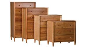 Shaker 4 Drawer Chest Natural by Comfort Pure