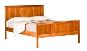 Shaker Panel Natural Platform Bed by Comfort Pure