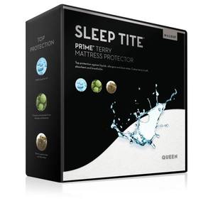 Sleep Tite Pr1me Terry Mattress Protector by Malouf