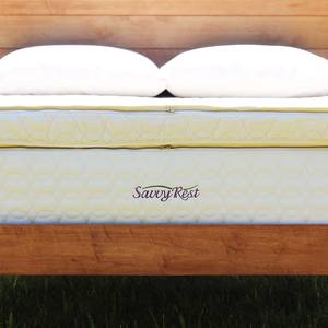 Unity Pillowtop 13 Inch 2 Dunlop & 2 Talalay Natural Mattress by Savvy Rest