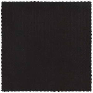 Samantha Chenille Texture Solid Black Fabric (per yard)