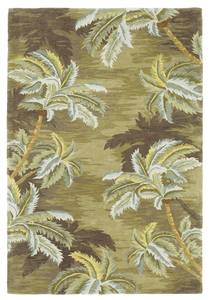 Sparta Moss Palm Trees Area Rug by KAS Rugs