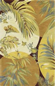 Sparta Coral/Ivory Breezes Area Rug by KAS Rugs