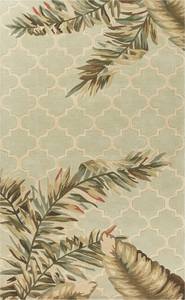 Sparta Sage Tropical Mosaic Area Rug by KAS Rugs