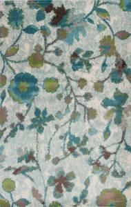 Stella Teal Reflections Area Rug by KAS Rugs
