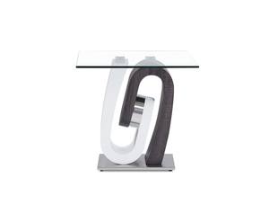 End Table T4127E White/Gray by Global Furniture
