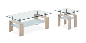 End Table T646ET Dark Walnut by Global Furniture